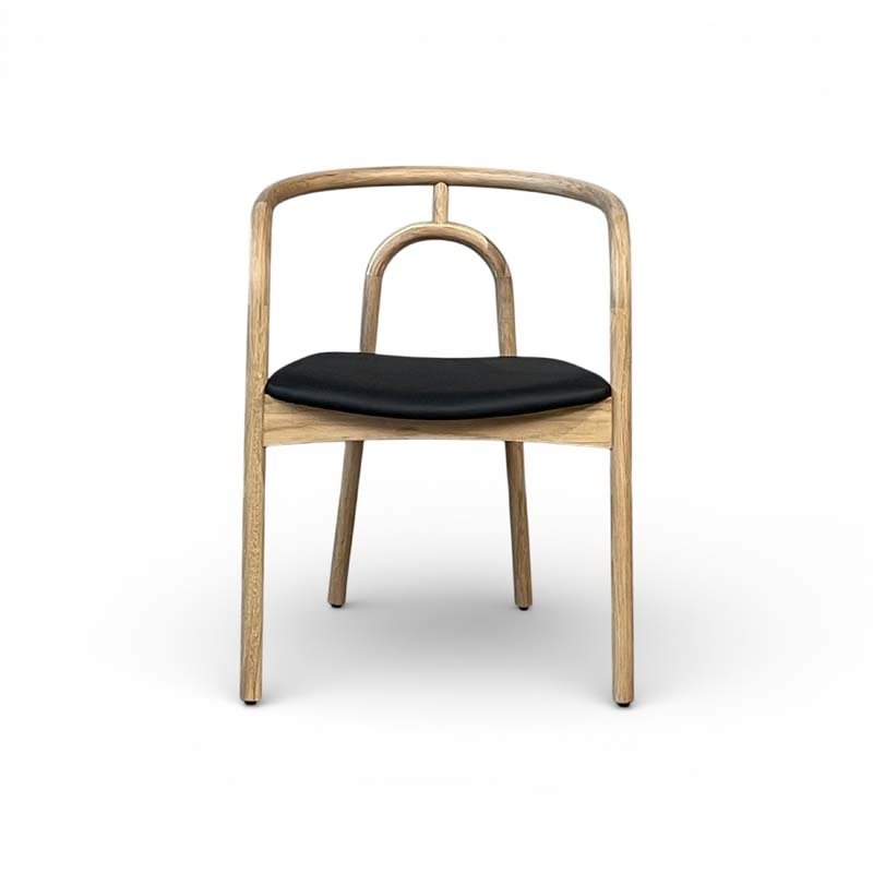 THE TOKYO DINING ARMCHAIR ΑΜΕRΙCΑΝ ΟΑΚ ΡU - ΞΥΛΙΝΗ ΠΟΛΥΘΡΟΝΑ KΩΔ 5402S 55x55x75cm