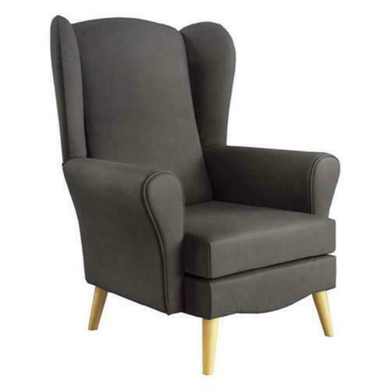 JAYDEN 1060 IN BLIUMI Πολυθρόνα - Μπερζέρα  Διαστάσεις: 080*075*120 cm Χρώμα: Ash