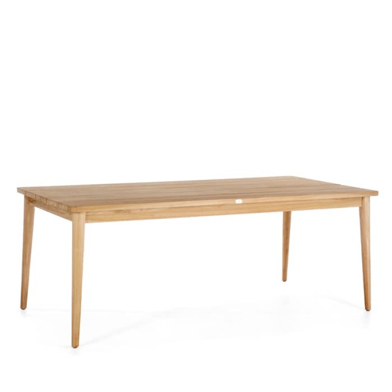 KRABI DINNING TABLE   200 x 100 x 74(Υ)  ΤΡΑΠΕΖΙ ΚΑΤΑΣΚΕΥΑΣΜΕΝΟ ΑΠΟ ΦΥΣΙΚΟ ΞΥΛΟ TEAK