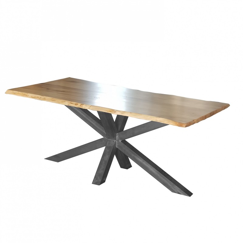 TS-848 - Μεταλλική Βάση Τραπεζιού 848 για επιφάνεια από ξύλο έως 200Χ100. 70x140x73cm