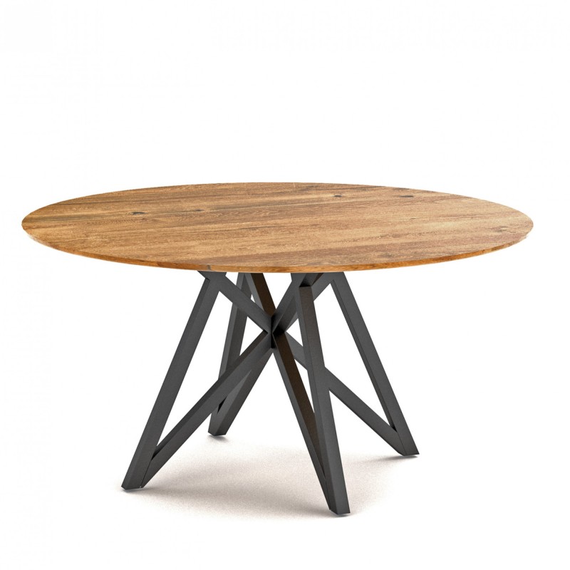 TS-908 - Μεταλλική Βάση Τραπεζιού 908 για επιφάνεια από ξύλο έως Φ120