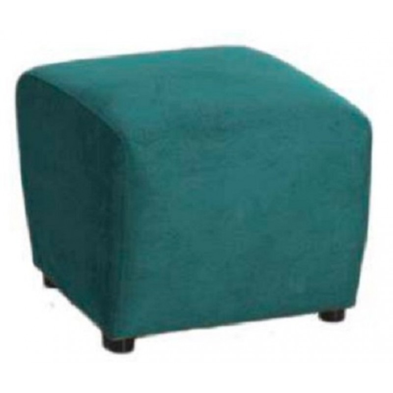 JENNY 1075 IN BLIUMI Σκαμπό παραλληλόγραμμο Διάσταση: 47*50*42 cm Χρώμα: Petrol