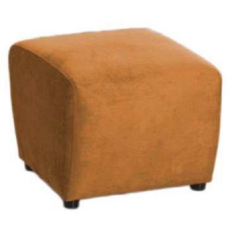 JENNY 1076 IN BLIUMI Σκαμπό παραλληλόγραμμο Διάσταση: 47*50*42 cm Χρώμα: Mango