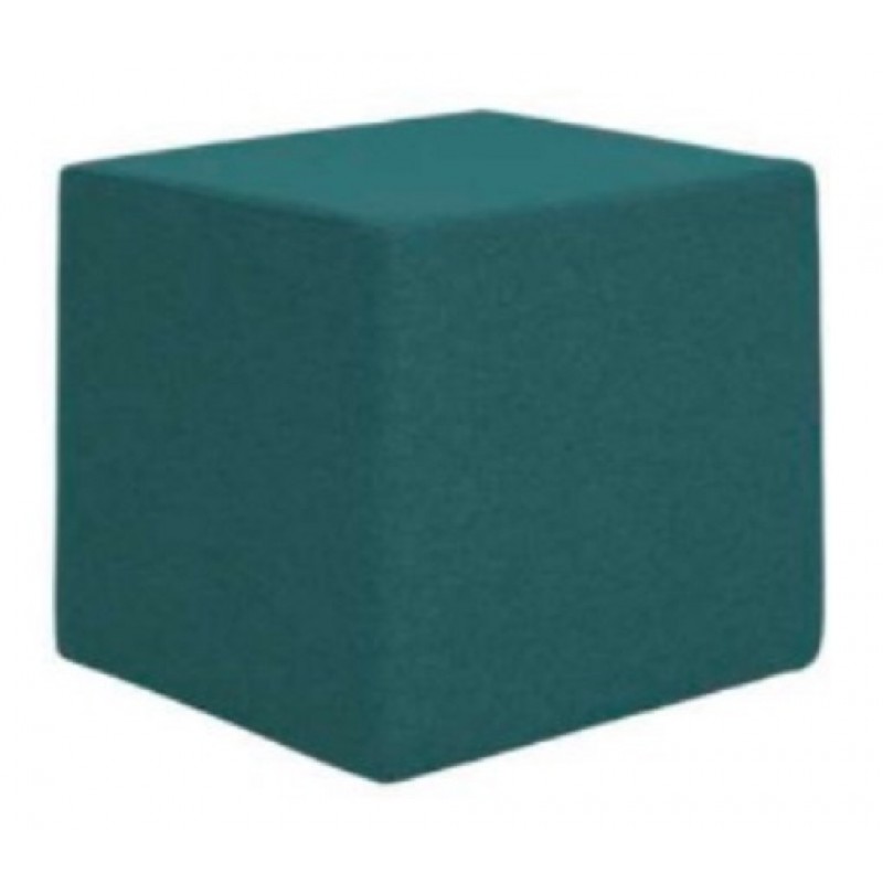 TINA 1079 IN BLIUMI Σκαμπό τετράγωνο Διάσταση: 34*34*42 cm Χρώμα: Petrol