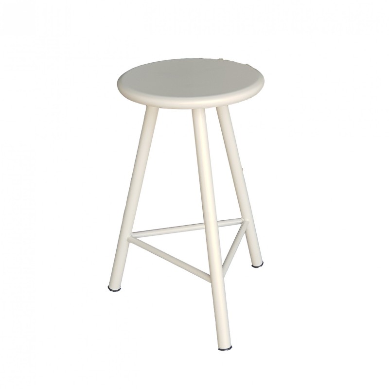 TS-408 - Μεταλλικό Σκαμπό Μπαρ 408 με έδρα από ξύλο πλακάζ. 42x42x73cm