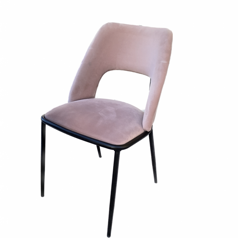 TS-443 - Μεταλλική Καρέκλα 443 με τεχνόδερμα η ύφασμα. 48x54x80cm