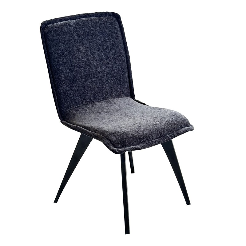 TS-501 - Mεταλλική Καρέκλα 501 με τεχνόδερμα η ύφασμα. 