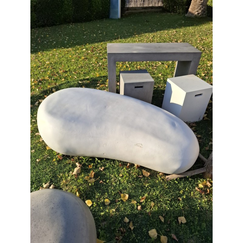 Τραπέζι σαλονιού PEBBLE Nr.3 W  Κωδικός: GRS 128  Ύψος: 40cm  Μήκος: 76cm  Βάθος: 67cm  