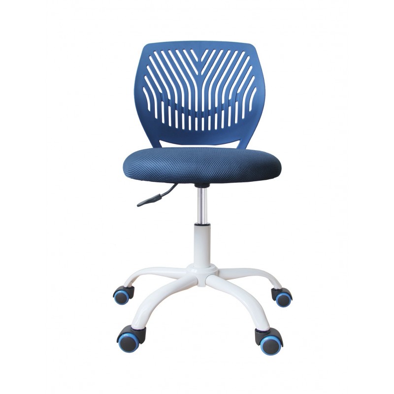 Bloom Πολυθρόνα Παιδική Γραφείου Υφασμάτινη μπλέ  