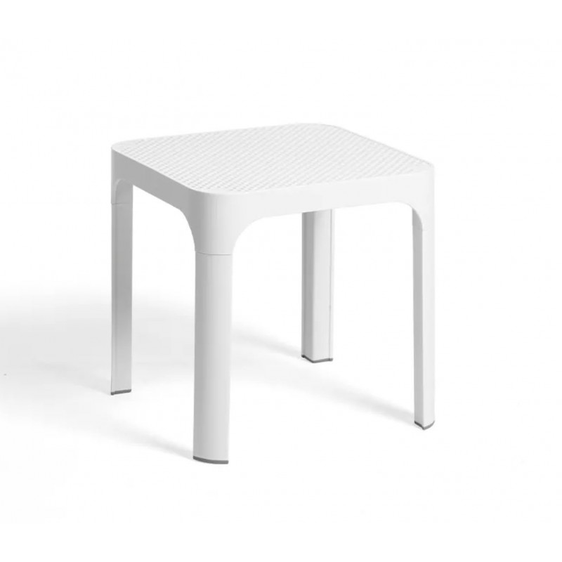 Net Table 40 -  Τραπέζι από πολυπροπυλένιο BIANCO 40062.00.000  διαστασεις 40x40x40cm