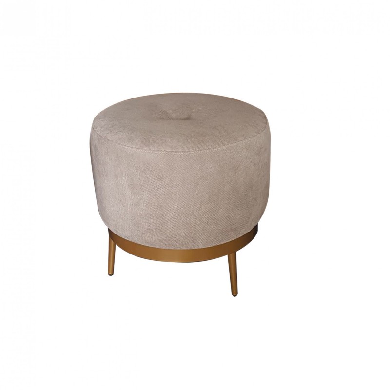 TS-310 - Μεταλλικό Σκαμπό με τεχνόδερμα η ύφασμα. 40x40x45cm