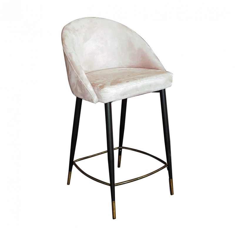 TS-359 - Μεταλλικό Σκαμπό Μπαρ 359 με τεχνόδερμα η ύφασμα. 47x60x96cm