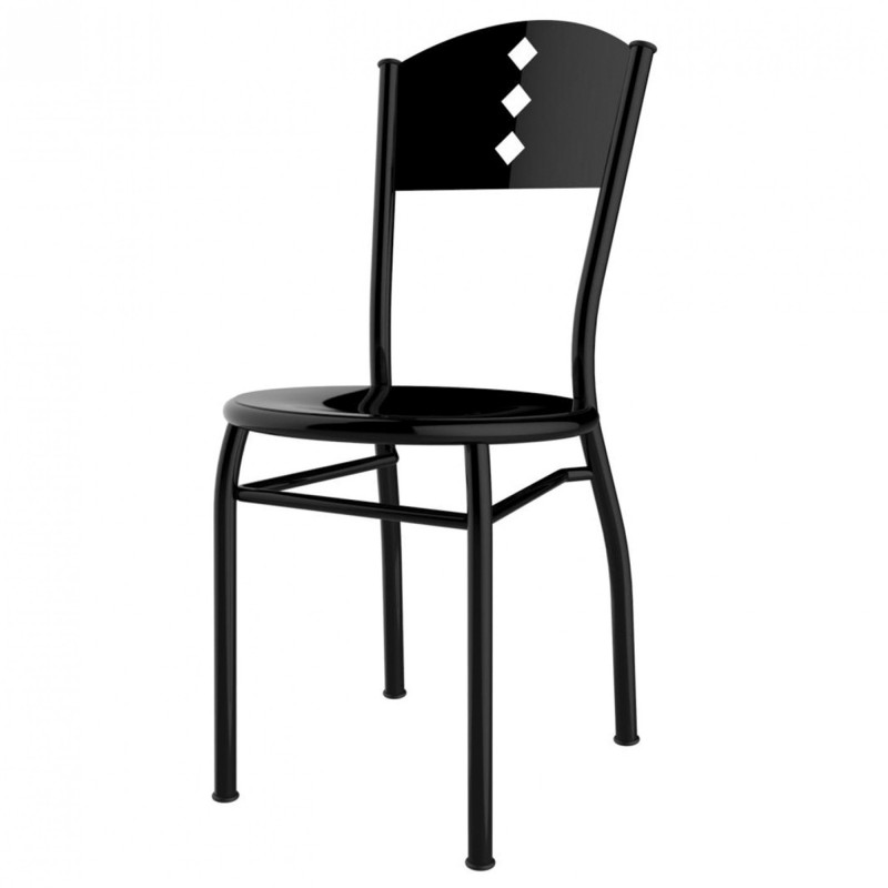 TS-511 - Μεταλλική Καρέκλα 511 με έδρα μέταλλο. 38x40x98cm