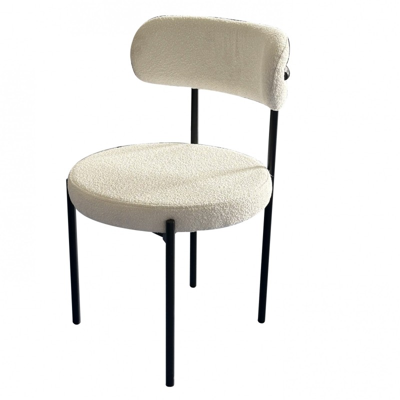 TS-540 - Μεταλλική Καρέκλα 540  με τεχνόδερμα η ύφασμα.