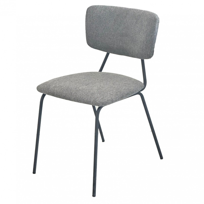 TS-547 - Mεταλλική Καρέκλα 547 με τεχνόδερμα η ύφασμα.