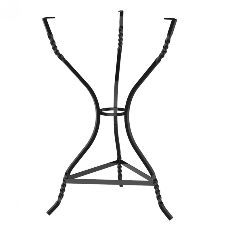 TS-650 - Mεταλλική Βάση Τραπεζιού 650S για επιφάνεια Φ60 από ξύλο. 60x60x74cm