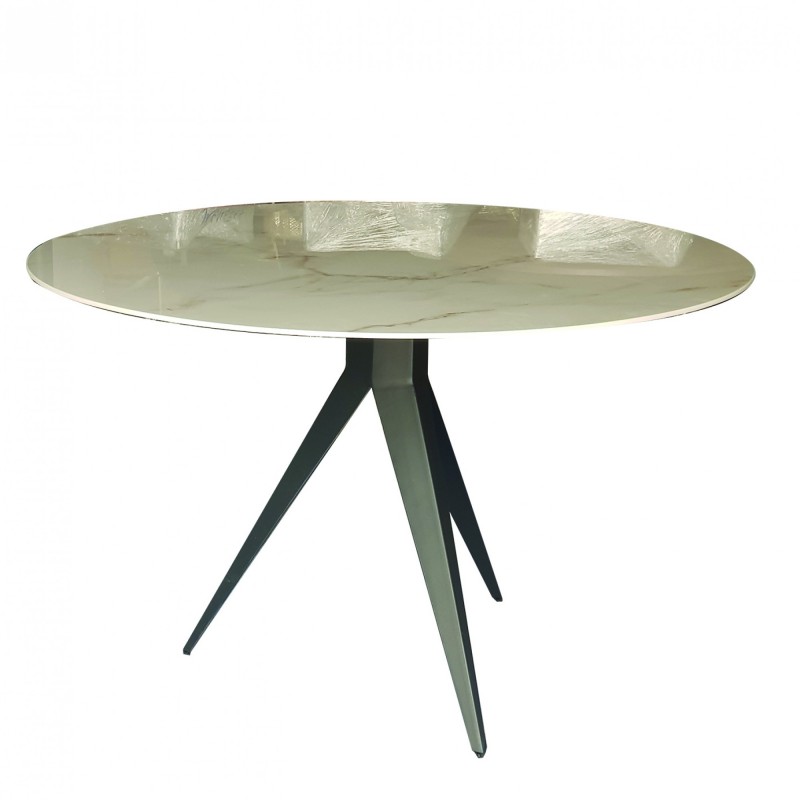 TS-846 - Μεταλλική Βάση Τραπεζιού 846 για επιφάνεια από ξύλο έως Φ120. 70x70x74cm