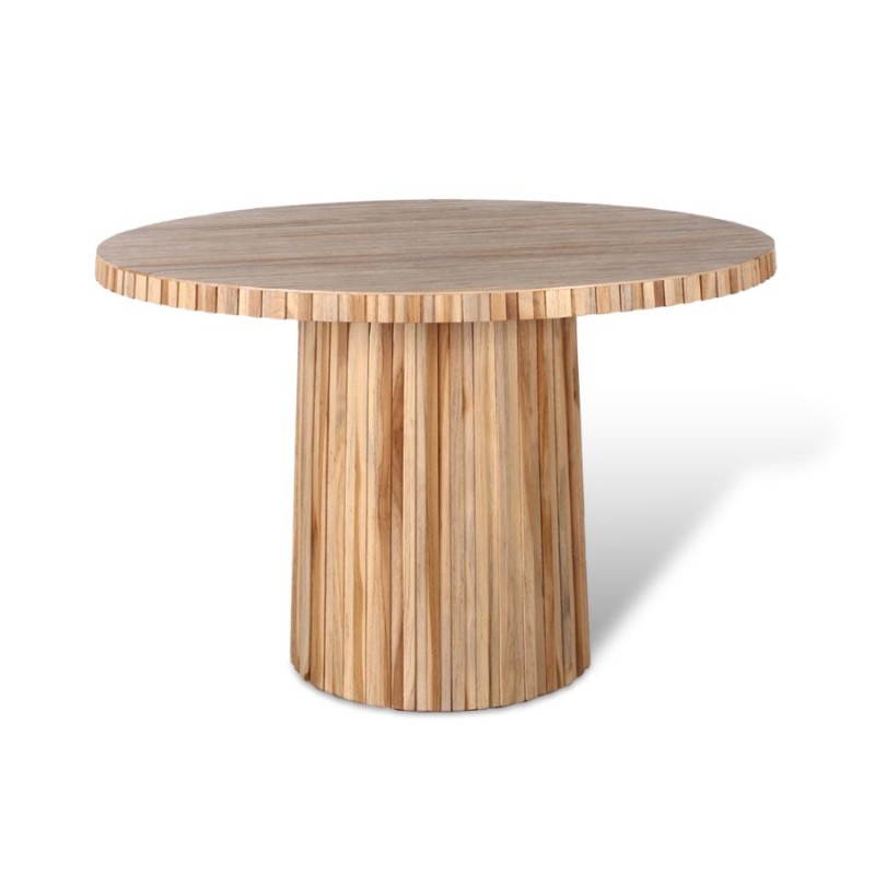 ROUND WOODEN DINING TABLE 110cm 2246052