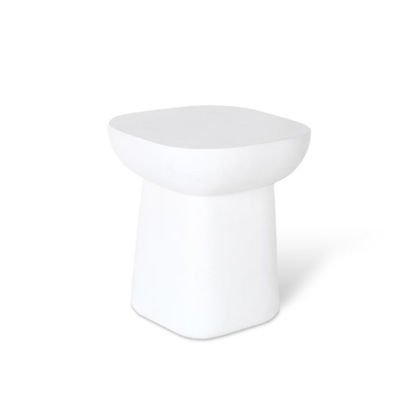 ΣΚΑΜΠΟ ΤΕΤΡΑΓΩΝΟ ΛΕΥΚΟ 25811021 ΔΙΑΣΤΑΣΕΙΣ 40cm x 40cm x 45cm