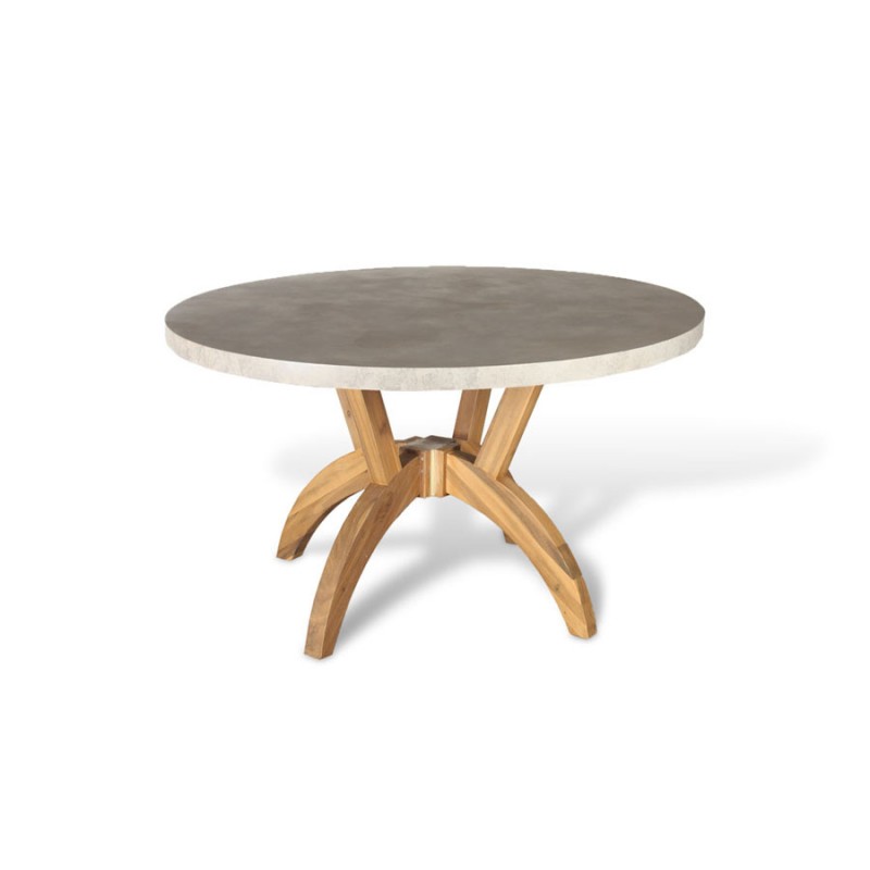 ΡΟΤΟΝΤΑ GENOA ΓΚΡΙ 31410161 ΔΙΑΣΤΑΣΕΙΣ 132x132x76 cm