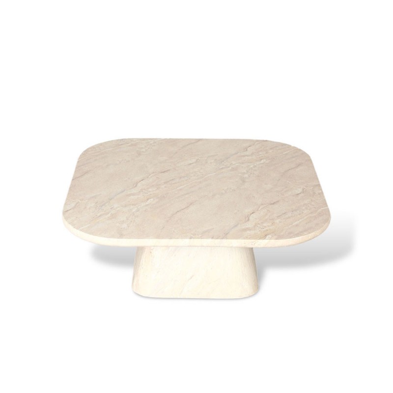 ΤΡΑΠΕΖΙ ΣΑΛΟΝΙΟΥ BARI ΜΠΕΖ ΜΕΓΑΛΟ 3141019 ΔΙΑΣΤΑΣΕΙΣ 80x80x32 cm