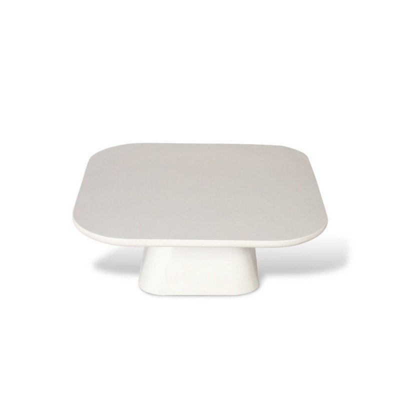 ΤΡΑΠΕΖΙ ΣΑΛΟΝΙΟΥ BARI ΛΕΥΚΟ ΜΕΓΑΛΟ 31410301 ΔΙΑΣΤΑΣΕΙΣ 80x80x32 cm