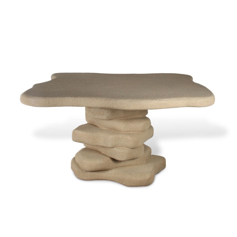 ΤΡΑΠΕΖΙ FLINSTONE 31830101 ΔΙΑΣΤΑΣΕΙΣ 140x140x78 cm