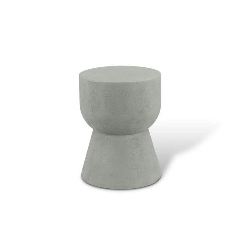 ΤΡΑΠΕΖΙ ΠΛΑΙΝΟ DRUM CONCRETE 33110161 ΔΙΑΣΤΑΣΕΙΣ 40x40x53 cm