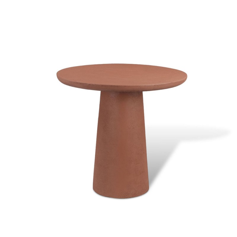 ΡΟΤΟΝΤΑ YVONE 80cm RUST 33110301 ΔΙΑΣΤΑΣΕΙΣ 80x80x75 cm