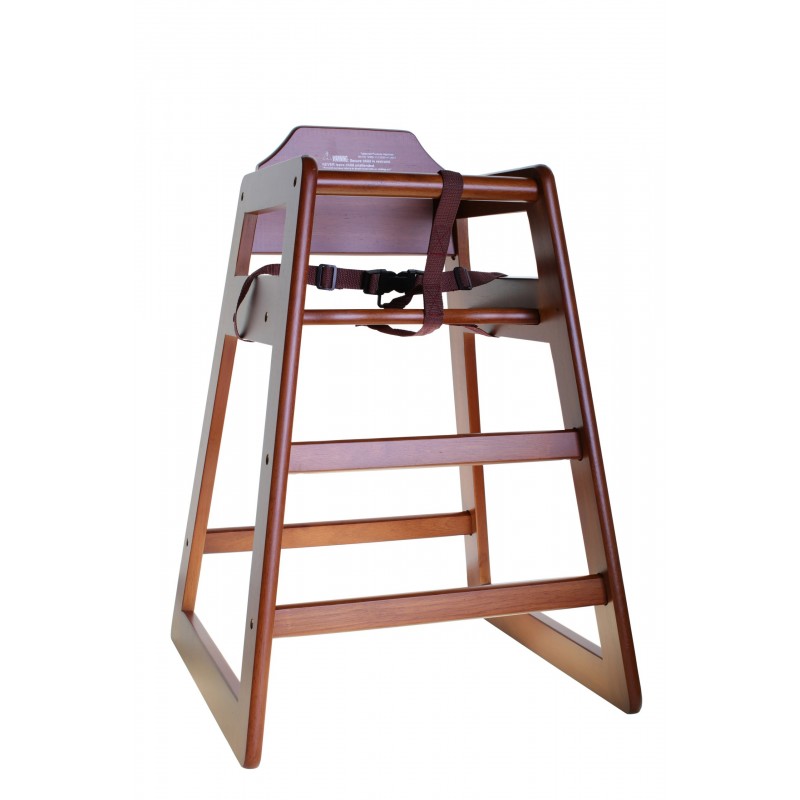 66EU ΠΑΙΔΙΚΟ ΚΑΡΕΚΛΑΚΙ Ξύλινο (επαγγελματικής χρήσης) High Chair TABLECRAFT