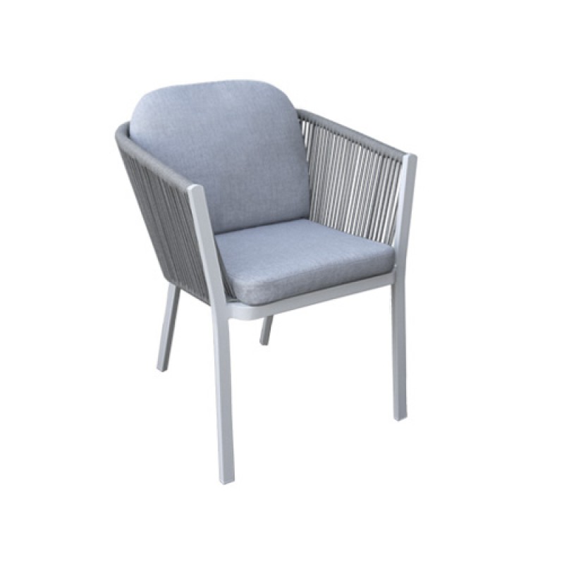 ΠΟΛΥΘΡΟΝΑ ΚΗΠΟΥ ΣΧΟΙΝΙ - ROPE JURDAN 5497 INΧρώμα αλουμινίου: Λευκό  Διάσταση: Μ061xΠ065xΥ087cm