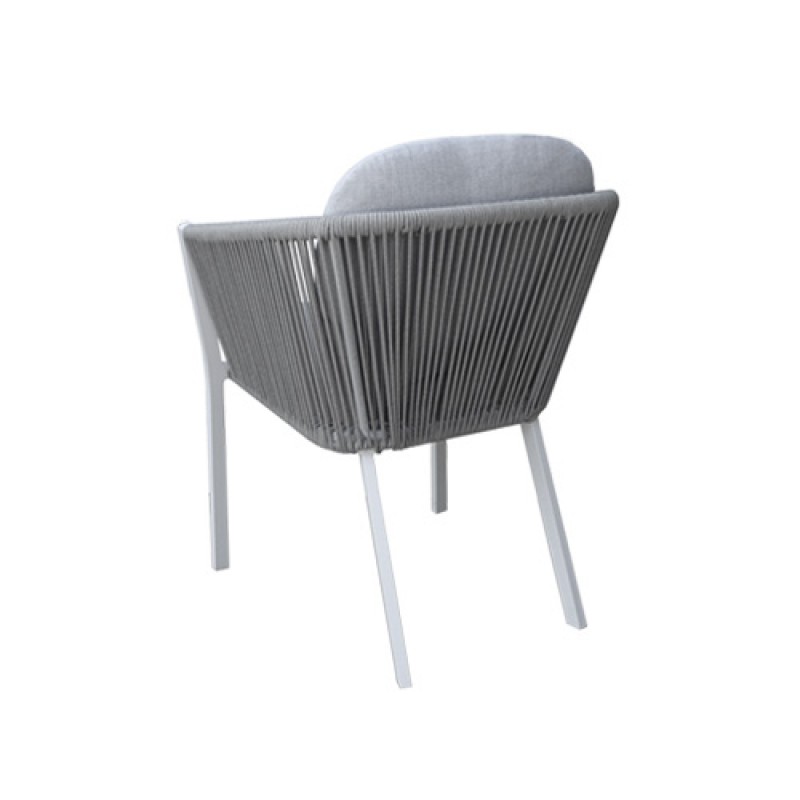 ΠΟΛΥΘΡΟΝΑ ΚΗΠΟΥ ΣΧΟΙΝΙ - ROPE JURDAN 5497 INΧρώμα αλουμινίου: Λευκό  Διάσταση: Μ061xΠ065xΥ087cm