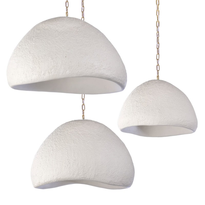 Φωτιστικό οροφής από τσιμέντο JAMUR-THD449XL WHITE Διάσταση προϊόντος: 83×73×53    