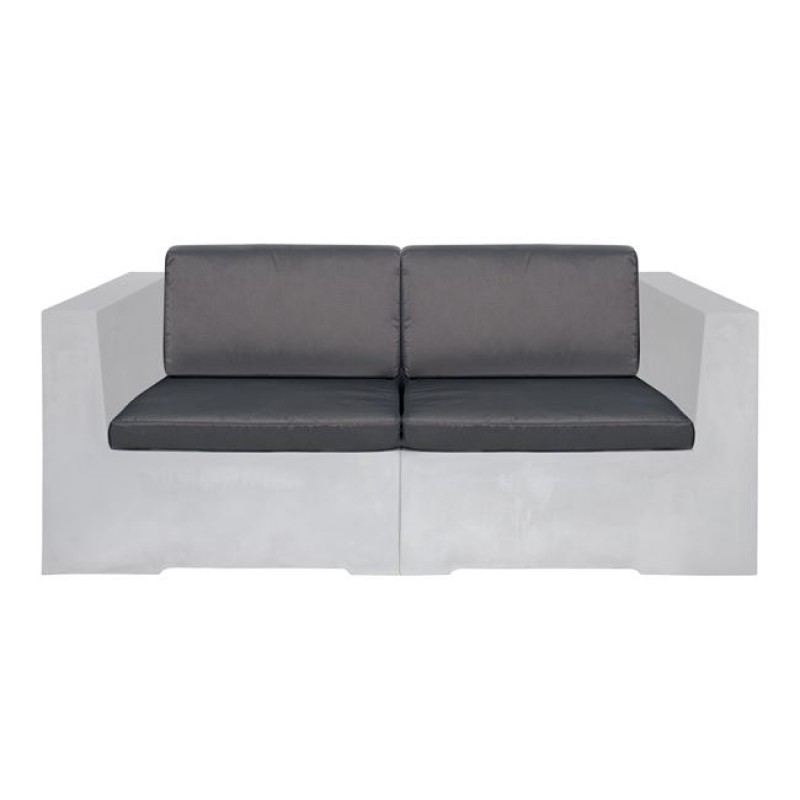 CONCRETE Set Μαξιλάρια Καναπέ Γκρι Ύφασμα Water Repellent 4 Tεμάχια    Ε6200,Μ2    ΔΙΑΣΤΑΣΕΙΣ Καθ:67x66x8 -Πλάτ:67x15/8x30cm