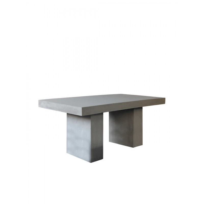 CONCRETE Τραπέζι Cement Grey  Κωδικός: [Ε-00021743] Ε6201   ΔΙΑΣΤΑΣΕΙΣ 160x90x75cm  