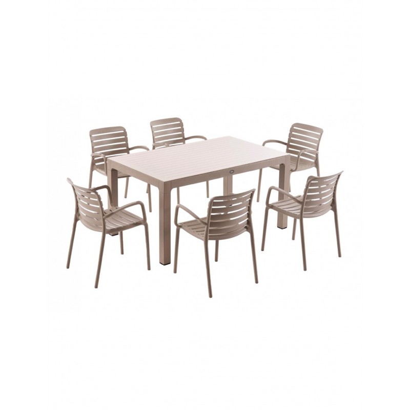 Parma τραπεζαρία set 7τμχ  45957-117447 