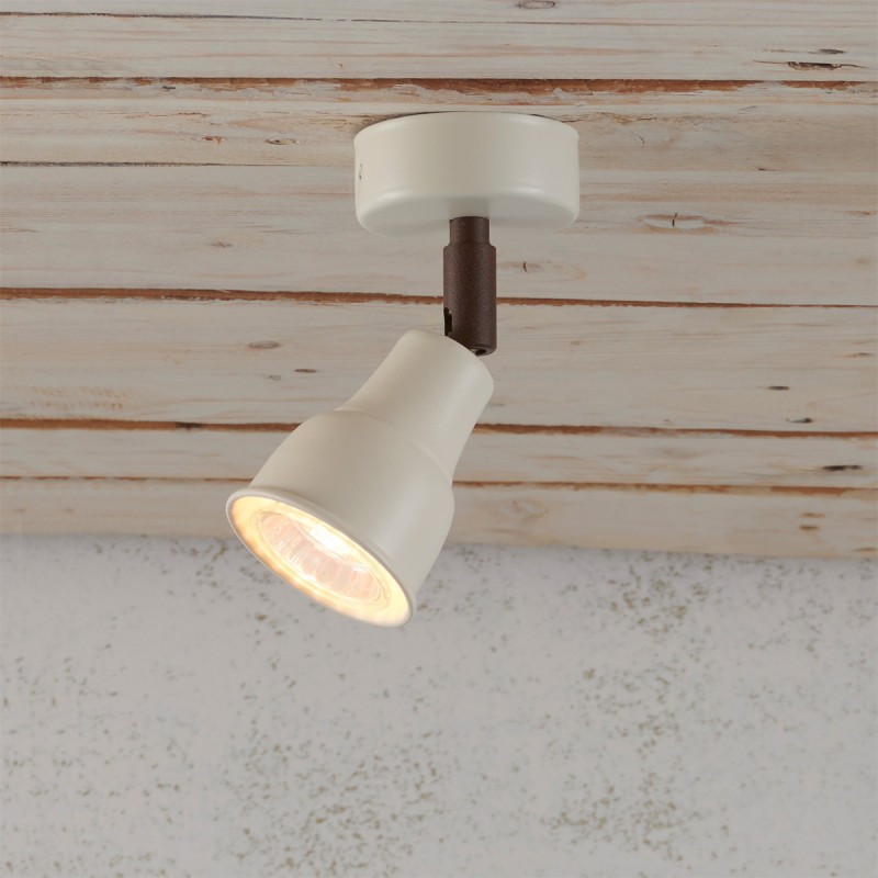 Σποτ οροφής ΔΗΛΟΣ 8022C  Εκρού (Πέρλα)  