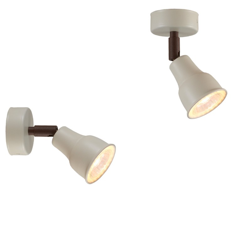 Σποτ οροφής ΔΗΛΟΣ 8022C  Εκρού (Πέρλα)  