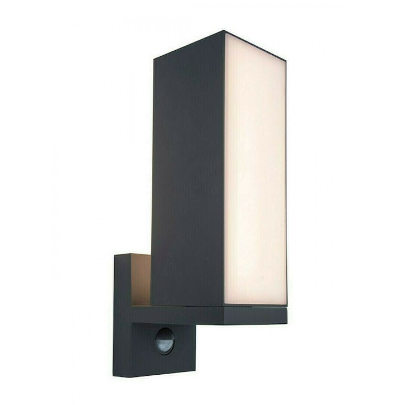 Lutec Cuba Επιτοίχια Εξωτερική Πλαφονιέρα LED IP54 13W με Θερμό Λευκό Φως 30.8x14.6x9.3εκ. Κωδικός: 5193811118