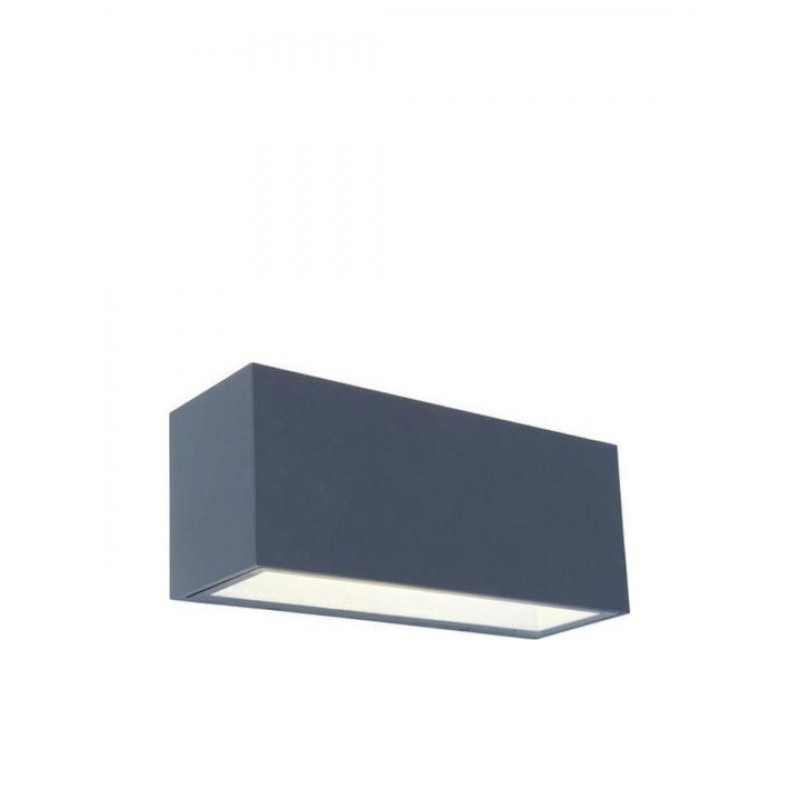 Lutec Gemini Επιτοίχια Εξωτερική Πλαφονιέρα LED IP54 42W με Φυσικό Λευκό Φως 12x30x10.8εκ. Κωδικός: 5189104118