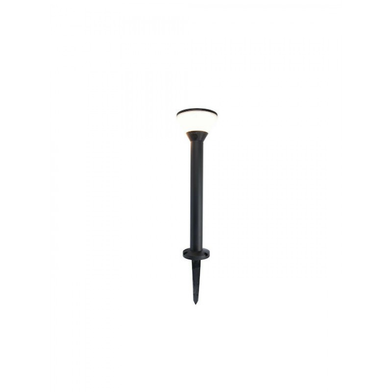 Lutec Karlo Φωτιστικό Κολωνάκι LED Εξωτερικού Χώρου 6.8W RGBW IP44 Μαύρο