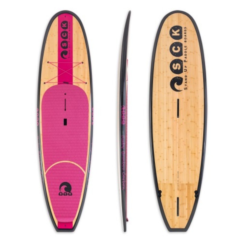 SCK Σανίδα SUP Bamboo-Carbon Ruby 11'6''