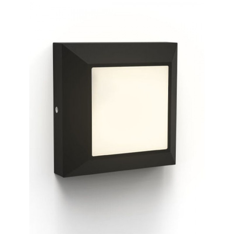Lutec Helena Επιτοίχια Εξωτερική Πλαφονιέρα LED IP54 4.5W με Θερμό Λευκό Φως 10.1x3.15x10.1εκ. Κωδικός: 6402105012