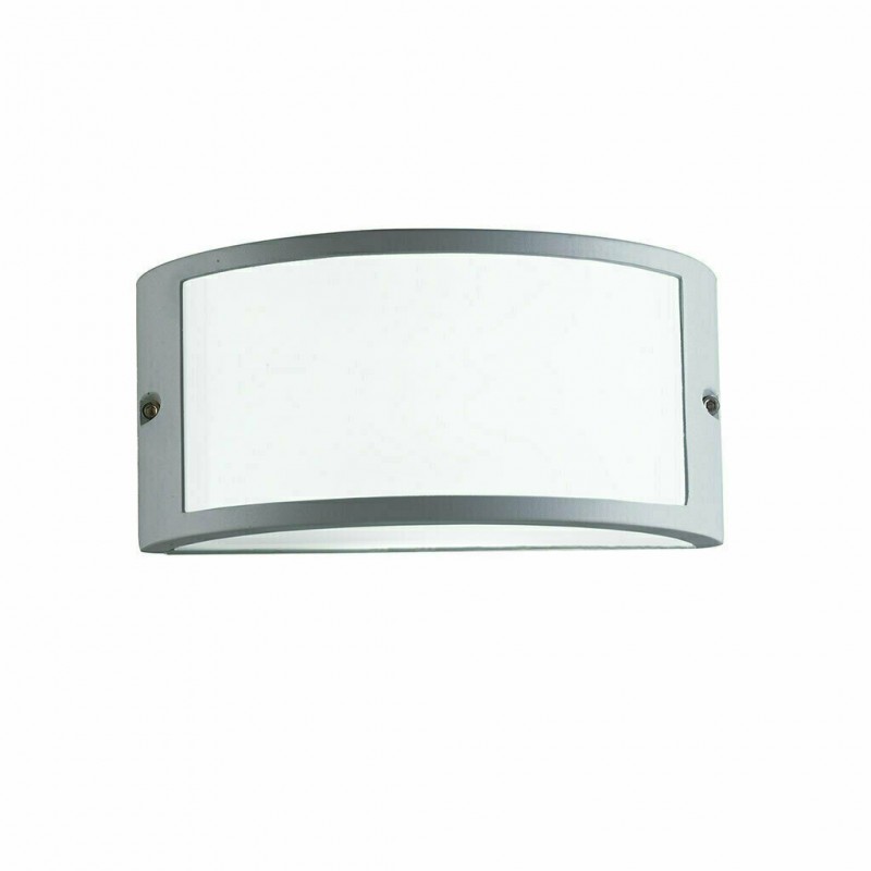 Απλίκα Εξωτερικού Χώρου Intec I-Austin-AP SIL 8031414862429 Ασημί