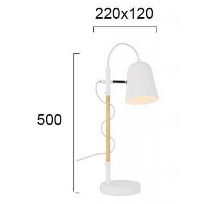 Viokef Λάμπα Λευκή Eddie 4163801