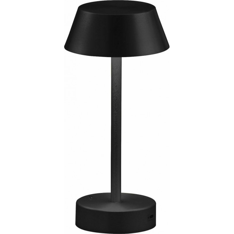 Επιτραπέζιο Φωτιστικό Επαναφορτιζόμενο με USB PRINCESS LED Viokef-4243701-Μαύρο 4243701