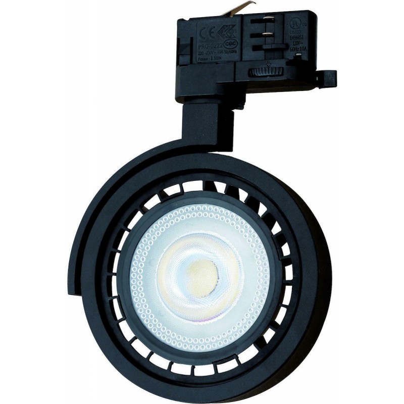 Viokef Σποτ Ράγας Μεταλλικό Μαύρο Flis 4224600