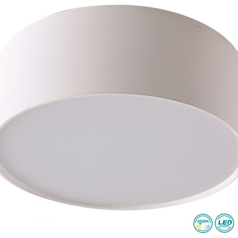 Viokef Πλαφονιέρα Led Μεταλλική Λευκή Δ19,6 Jaxon 4183300