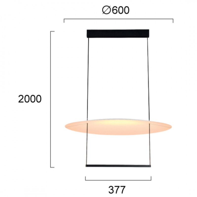 ΦΩΤΙΣΤΙΚΟ ΚΡΕΜΑΣΤΟ IGLOO LED 30W 3000K 600x2000cm Ν. 4288200