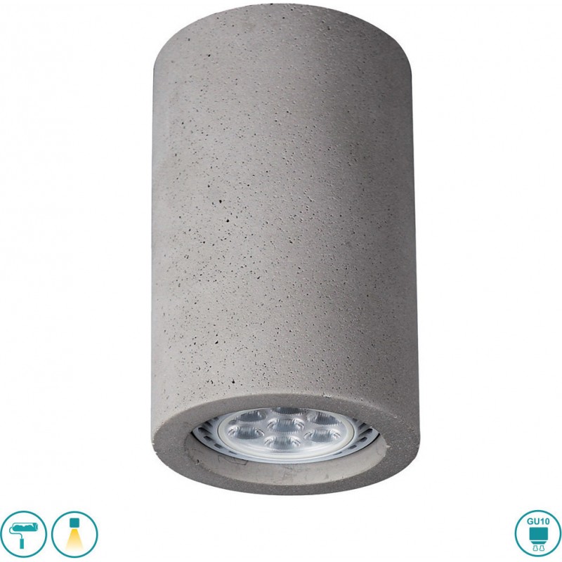 Viokef Σποτ D70x112 Gu10 Concrete Phenix 4160201